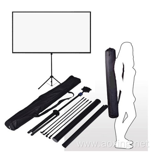 Portable for4:3 ultra light weight tripod projector screen